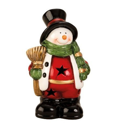 Picture of STANDING CERAMIC SNOWMAN